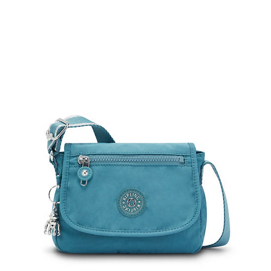 Kipling Sabian Crossbody Mini Väska Turkos | SE 1873VR